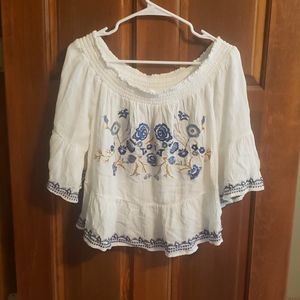 Off the shoulder top